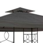 Poszycie 3x3m 200g/m2 pawilonu ogrodowego szare