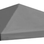 Poszycie 3x3m PVC Pawilonu ogrodowego antracyt 310g/m2