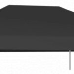 Poszycie PVC 3x4m pawilonu ogrodowego antracyt 310g/m2