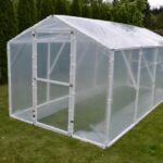 Tunel foliowy PVC 8 m2 - 201x407x180 cm PTF