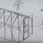 Wzmocnienie dachu szklarni 7,75 m2