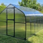 Szklarnia antracyt 10 m2 PTF 250x400 cm stalowa