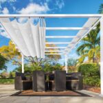 Pergola ogrodowa 3,5x3,5 m tarasowa Paragon Outdoor biała