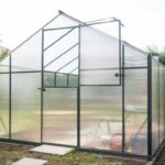 Szklarnia ogrodowa Sanus 290x290 cm antracyt Gampre