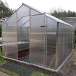 Szklarnia ogrodowa Sanus 290x430 cm aluminium Gampre