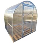 Szklarnia KLASIKA SLIM 2x2 m poliwęglan 6 mm fundament 4 m2