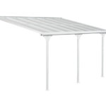 Zadaszenie tarasu 3x4,3 m wiata Westmann biała aluminium