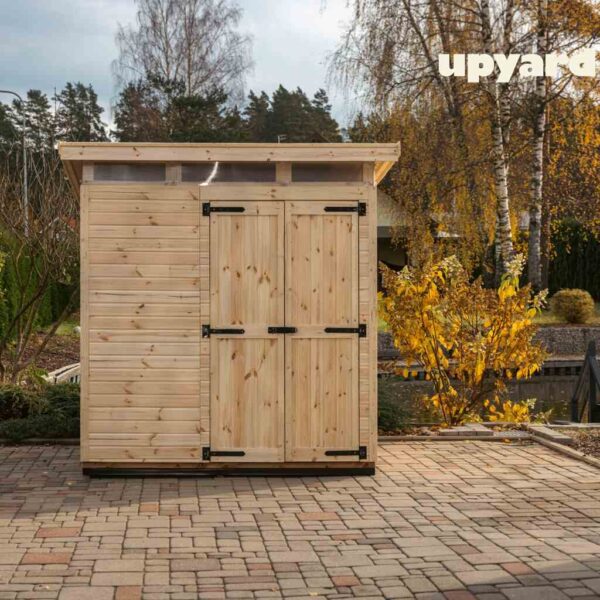 domek na narzędzia upyard 1,7x2 m naturalny na żywo