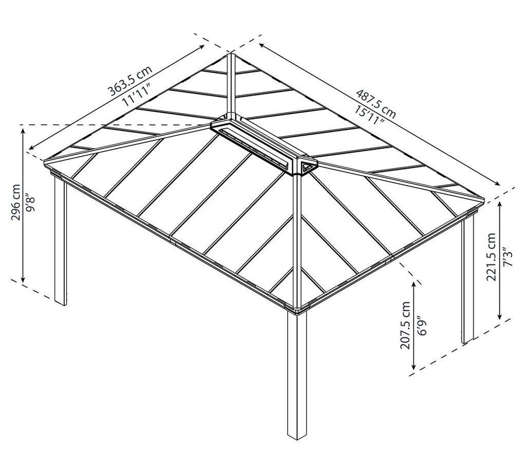 PA706082 dallas altana palram 3,6x4,8 (4) PA706082-dallas-altana-palram-36x48 wymiary