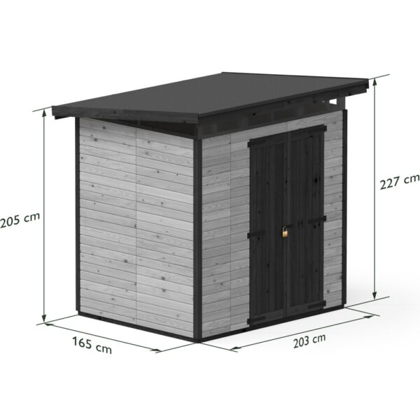 domek-na-narzedzia-upyard-17x2-m-szary wymiary