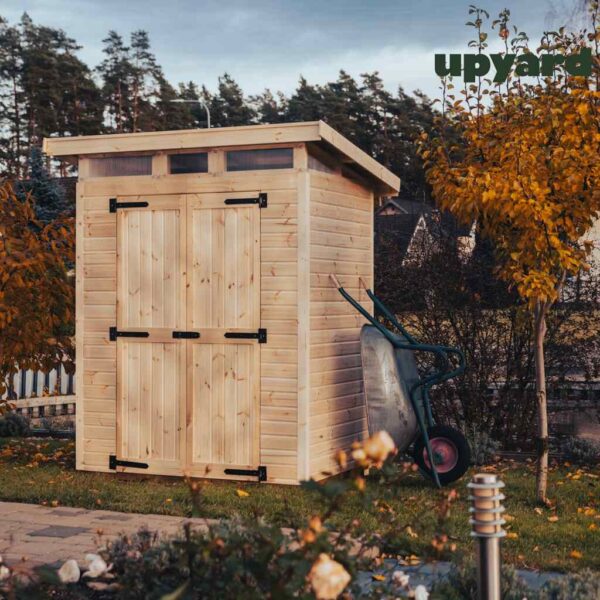domek-narzedziowy-upyard-16x13-m-naturalny w oddali