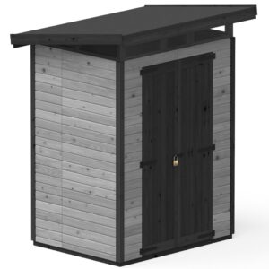 domek narzędziowy upyard 1,6x1,3 m szary zdjęcie główne