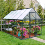 Szklarnia ogrodowa Palram 1,85x3,1 m Hybrid aluminiowa antracyt
