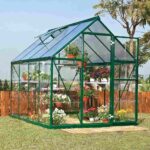 Szklarnia ogrodowa Palram 1,85x2,45 m Hybrid aluminiowa zielona