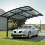 Wiata garażowa 3x5 m Palram samochodowa antracyt carport