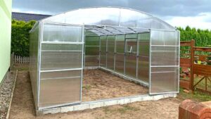 szklarnia z poliwęglanu Hestia szerokość 4 metry zdjęcie główne