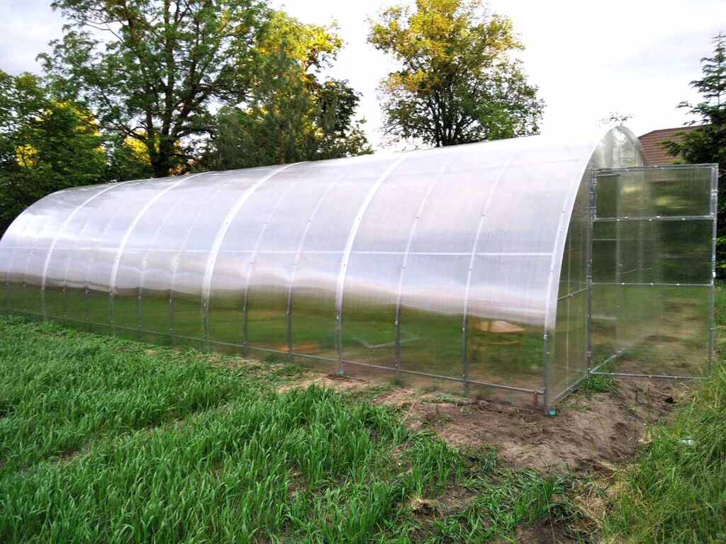 szklarnia-zofia szerokość 4 m poliwęglan komorowy 6mm bardzo długa