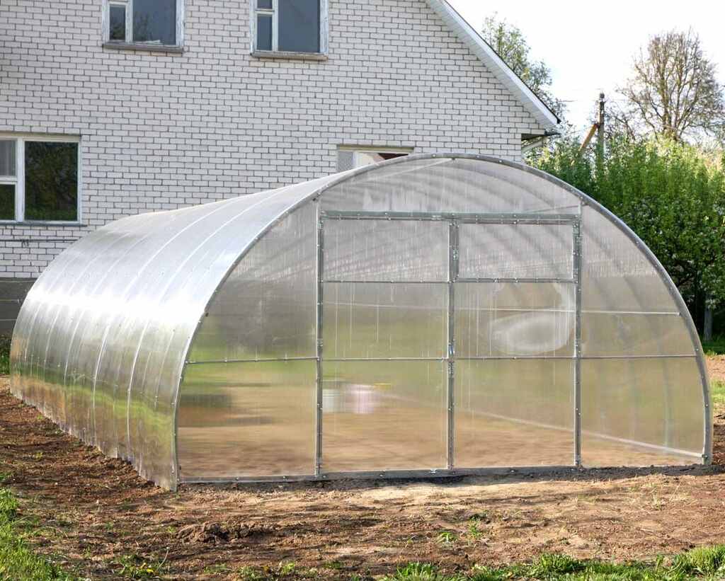 szklarnia-zofia szerokość 4 m poliwęglan komorowy 6mm front 4