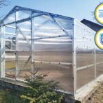 Szklarnia ogrodowa 5x4 m poliwęglan 6 mm Eden