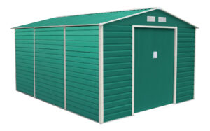 domek-ogrodowy-34x38-m-domek-narzedziowy-narzedziownia-zielony zdjecie glowne