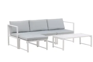 Venture-Home-Salvador-9555-400-naroznik-ogrodowy-ze-stolikiem-kawowym-aluminium-bialy zdjecie glowne