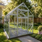 Szklarnia ogrodowa 2x3 m poliwęglan lity 2 mm Smart stal